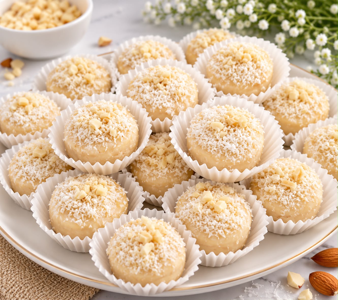 Coconut and almond Napo minis — Napo  by Crazy Napo