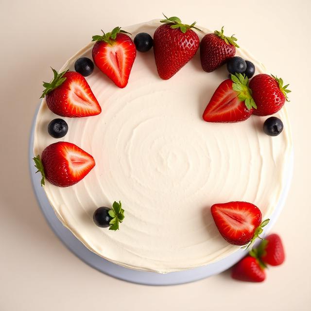 Fresh fruit crown — 16 cm cakes by Crazy Napo