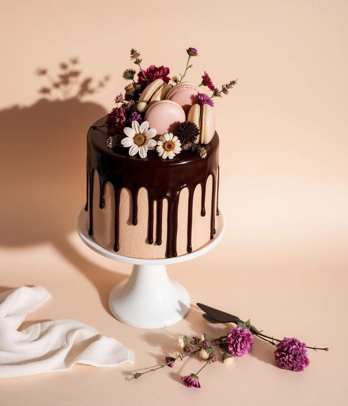 Statement celebration cake — Custom cakes by Crazy Napo